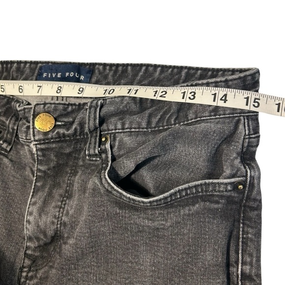 Five Four Black Slim Straight Leg Jeans Sz 30 - Picture 11 of 15
